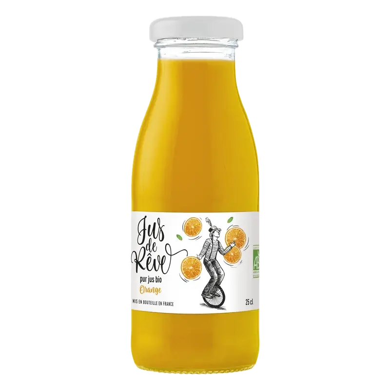 Pur Jus d'Orange Bio 25cl